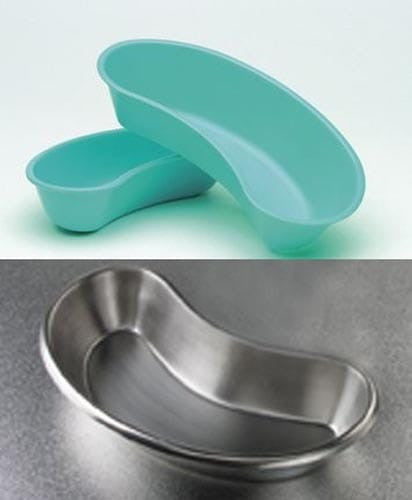 Disposable Gold Emesis Basin 8 1/2 500cc Rosenthal Community Care Services