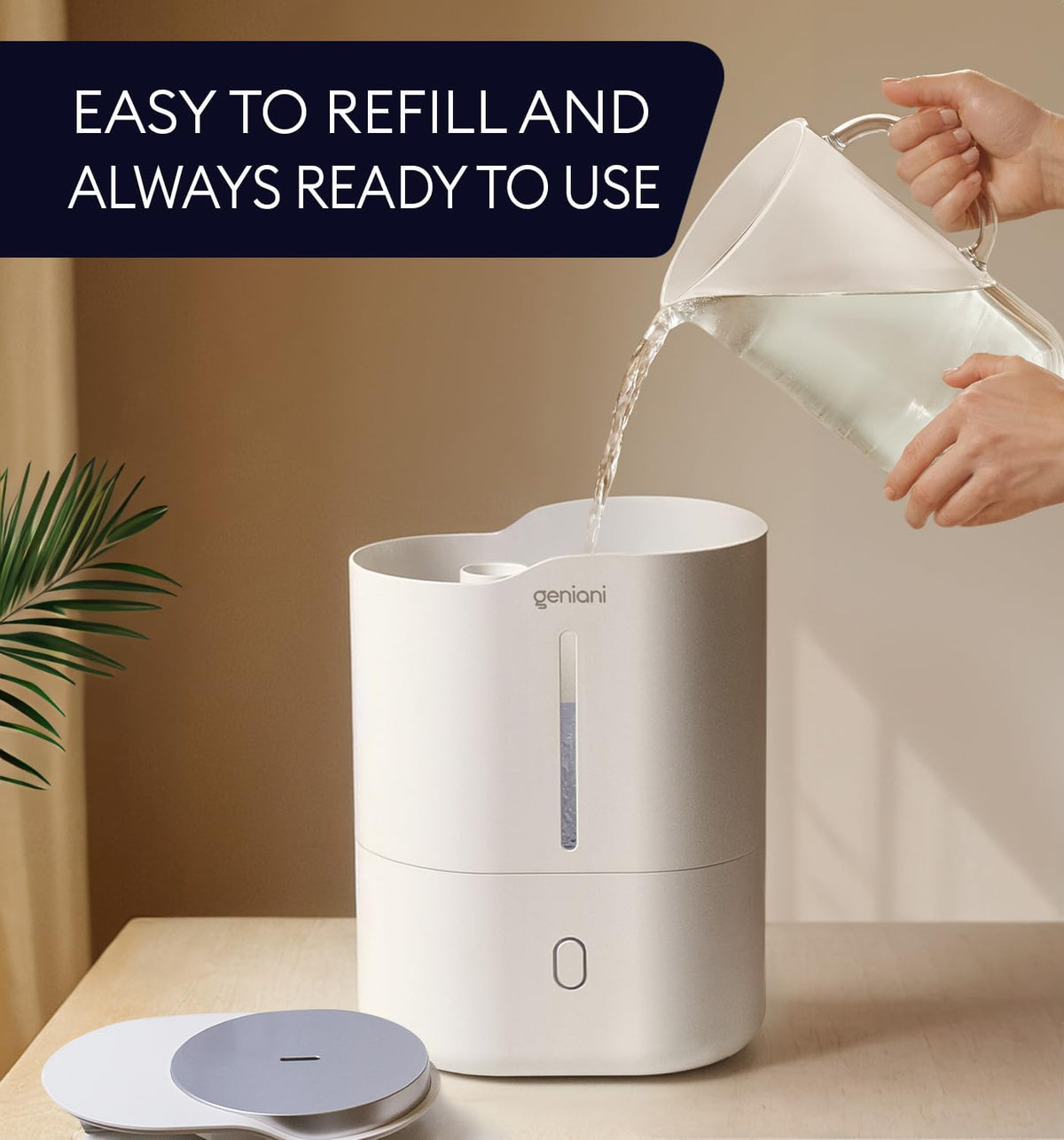 Humidifier Huron 4L, White Geniani