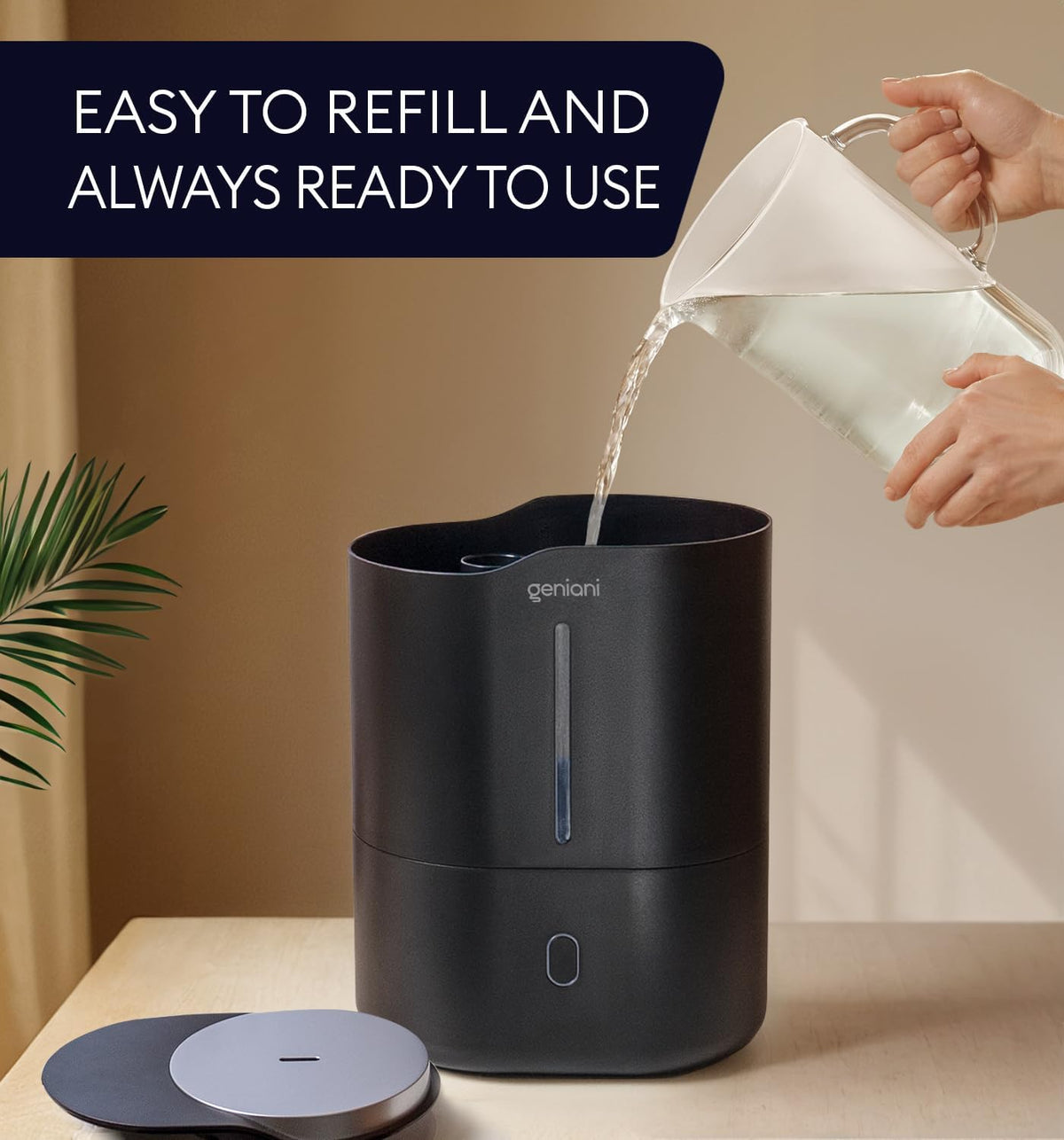 Humidifier Huron 4L, Black Geniani