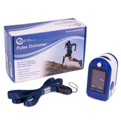 Pulse Oximeter Fingertip W/ Lanyard-0
