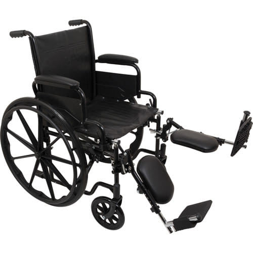 ProBasics K1 Ltwt Wheelchair 18 x16 Seat Flip DA ELR Rosenthal Community Care Services