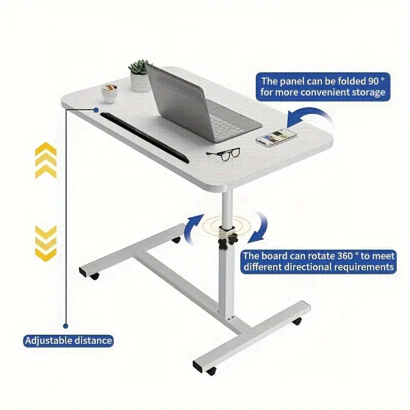 Portable Adjustable Bedside Computer Table TM