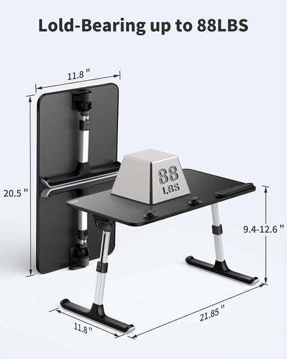 Height and Angle Adjustable Laptop Desk for Bed and Couch ShipItFurniture