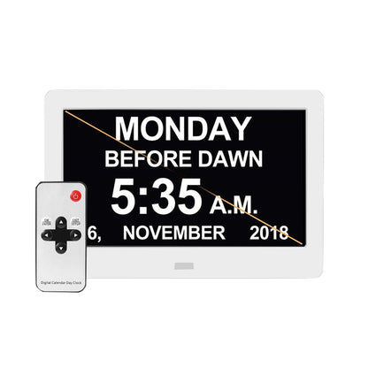LED Large Digital Day Clock 7 Calendar Suitable for Home Office Easy pick box