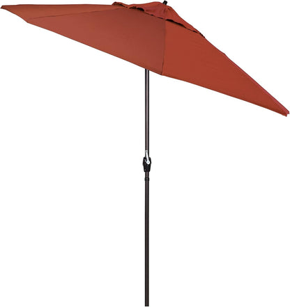 California 7.5 Ft Terracotta Sunbrella Patio Umbrella ShipItFurniture