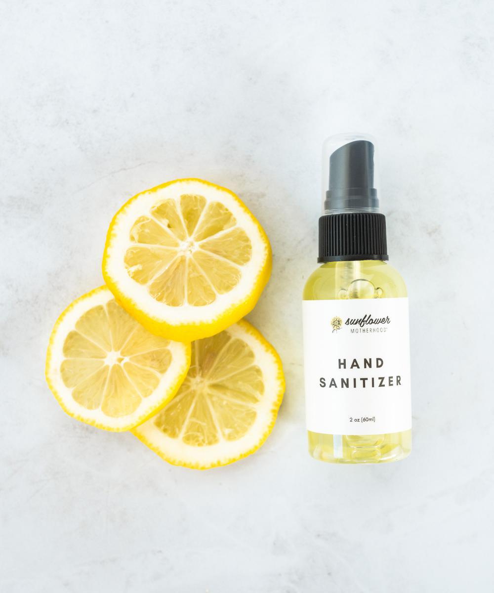 Hand Sanitizer Sunflowermotherhood