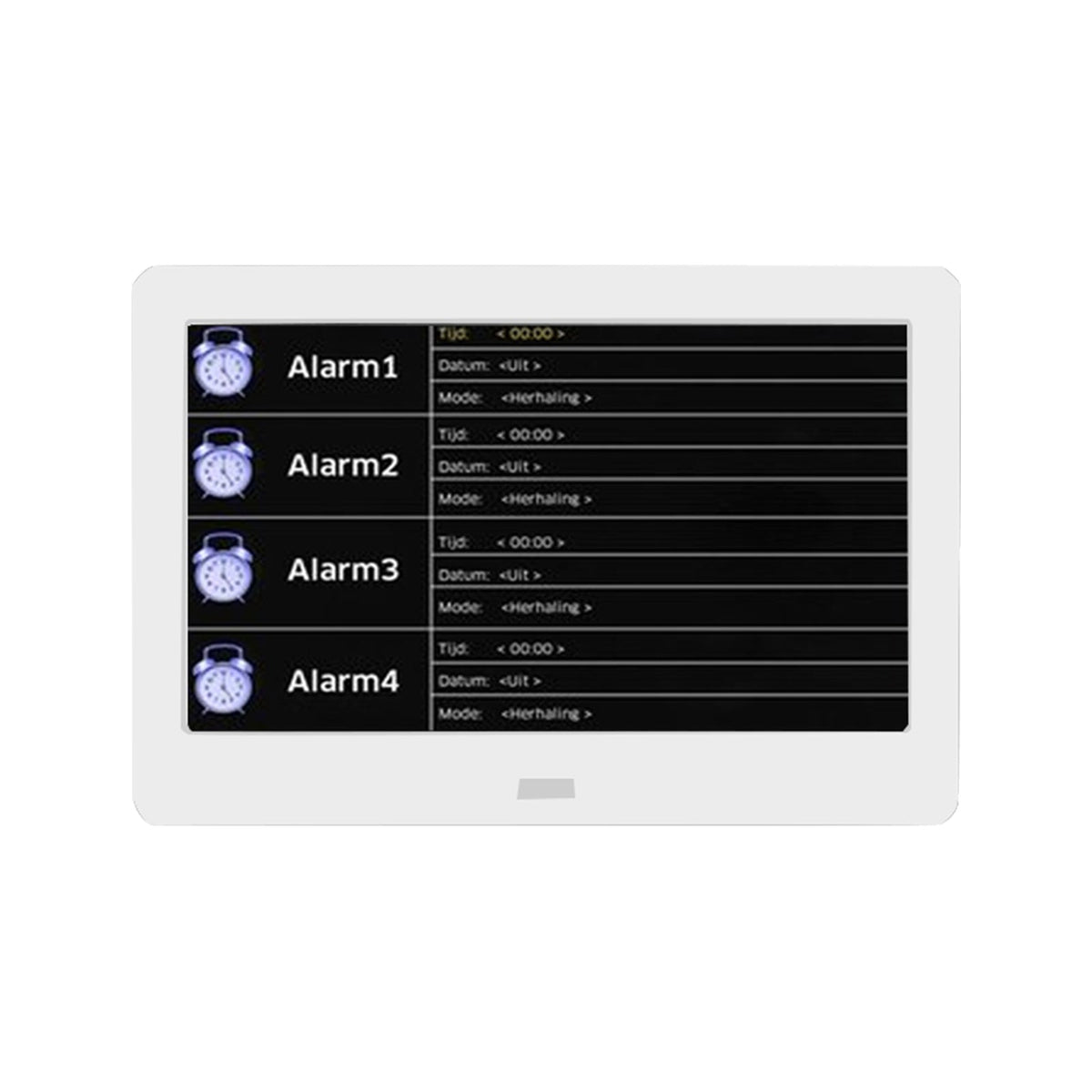 LED Large Digital Day Clock 7 Calendar Suitable for Home Office Easy pick box
