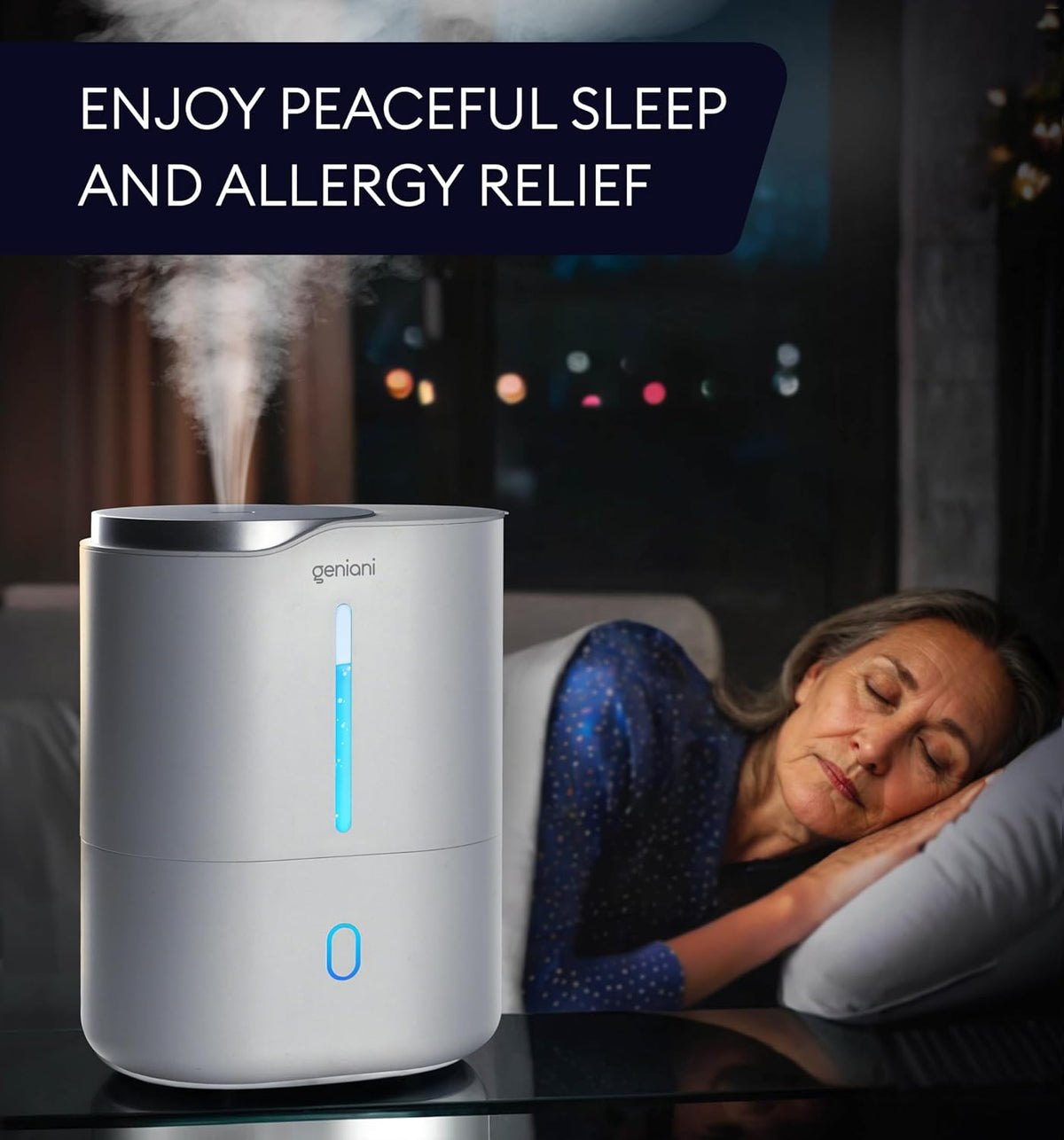 Humidifier Huron 4L, White Geniani
