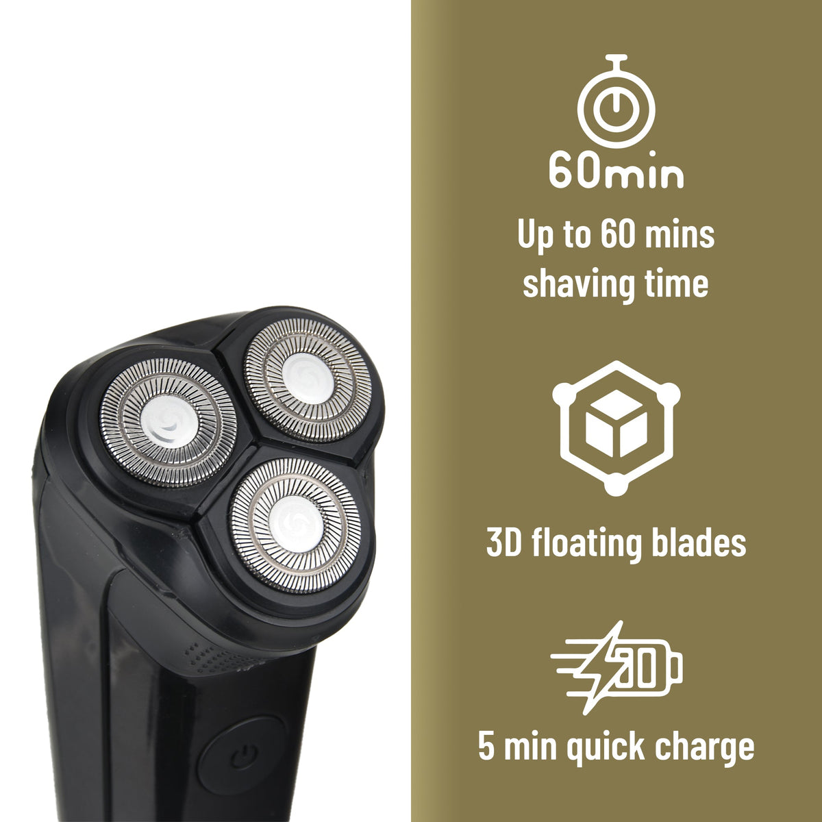 Ultimate Men's Grooming Bundle - Rechargeable Electric Shaver & Premium Men's Shaving Kit Pursonic