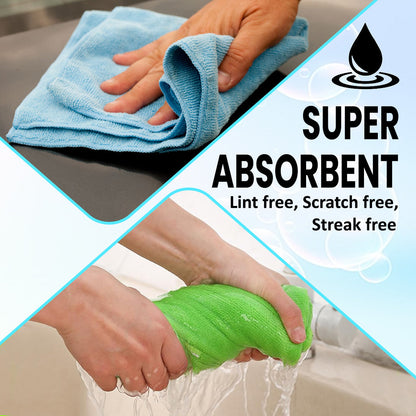 Microfiber Cleaning Cloth Car Cleaning  Detailing Towels Washing Duster Ozee beekeeping Supplies