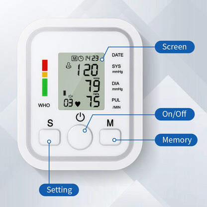 Automatic Digital Blood Pressure Monitor CAN