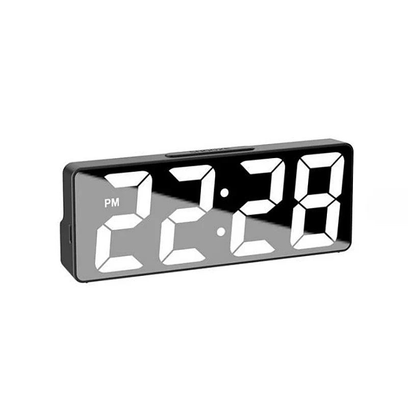 Voice Control Digital Alarm Clock – LED Display OBA