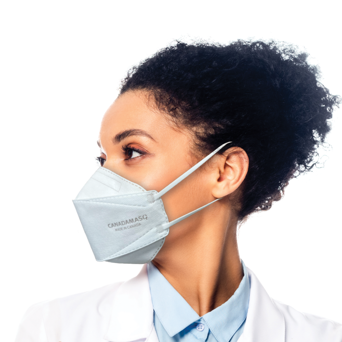 Respirator | CA-N95 Certified | Q100 - White (Pack of 10) Rosenthal Community Care Services