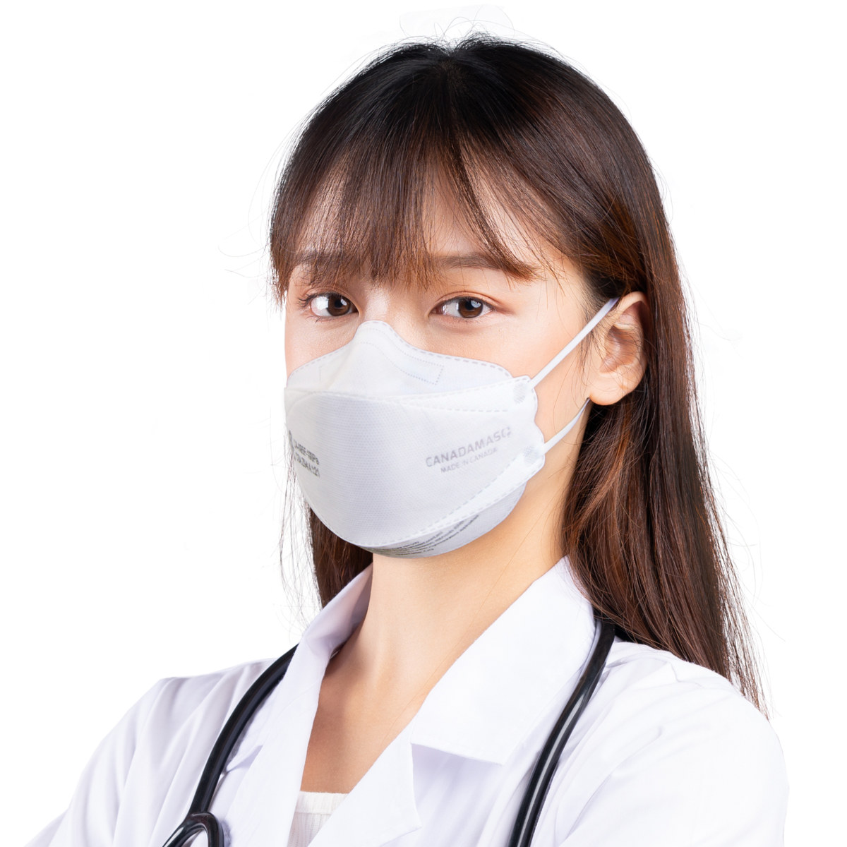Respirator | CA-N95 Certified | Q100 - White (Pack of 10) Rosenthal Community Care Services