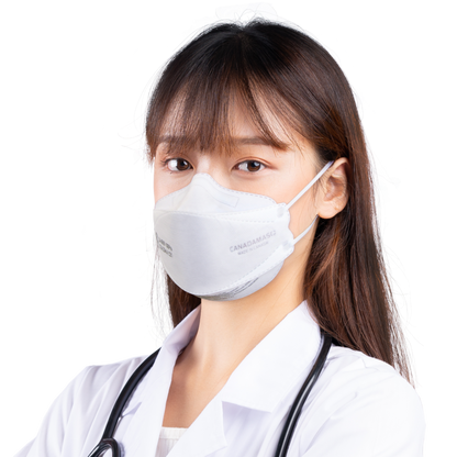 Respirator | CA-N95 Certified | Q100 - White (Pack of 10) Rosenthal Community Care Services