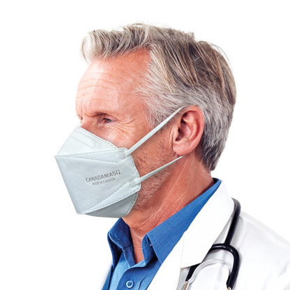 Respirator | CA-N95 Certified | Q100 - White (Pack of 10) Rosenthal Community Care Services